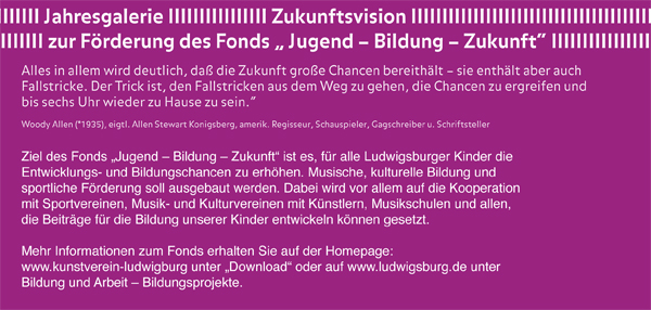 Zukunftsvision Kunstverein Ludwigsburg