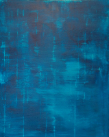 Turquoise - Blue Moon - white