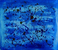 Hommage à Jackson Pollock / Blue Moon Stuttgart