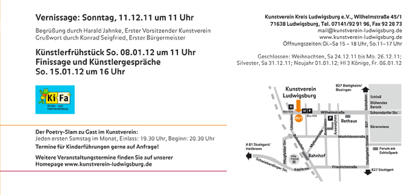 Jahresgalerie Kunstverein Ludwigsburg