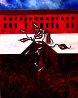 Kein Eingang! Kein Ausgang! Bitte nicht klingeln! - Sie sind schon drin. / No entry! No exit! Please don't ring! - You're already inside.